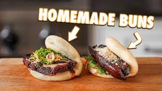 Perfect Homemade Pork Belly Bao Buns 2 Ways