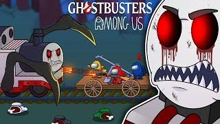 Ghost CHOO CHOO CHARLES vs Among Us GHOSTBUSTERS - AMONG US ANIMATION