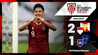 Indonesia 2-1 Cambodia AFF Mitsubishi Electric Cup 2022 Group Stage