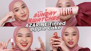 #SundaySwatches Azarine Tinted Lippie Cake  Kiara Leswara