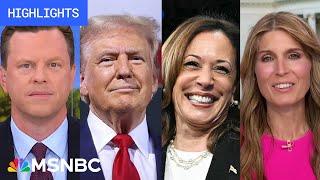 Countdown to the 2024 election Day 53  MSNBC Highlights