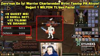 Yahel - Zeroda +9 Quest MSli 1 MİLYON TL Değerinde Elit Warrioru Tanıtıp PK Çıkıyor Knight Online