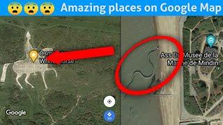 Unbelievable place on Google maps  Scariest thing on Google maps.