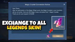 MAGIC CORE CAN BUY ALL MAGIC WHEEL LEGEND SKIN ON MOBILE LEGENDS