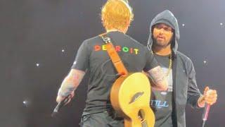 Eminem ft Ed Sheeran - Lose Yourself Stan Full Set of Surprise Performance at Detroit 150723 8K