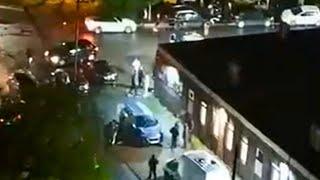 Eyewitness video of shooting in Wolverhampton