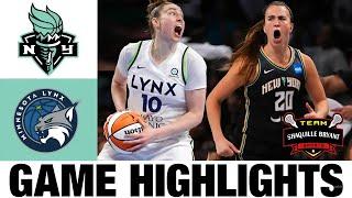 Minnesota Lynx vs New York Liberty Highlights  Commissioners Cup Championship  2024 WNBA