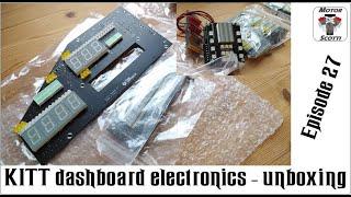 KITT Firebird Trans Am - Episode 27 - unboxing the dashboard electronics