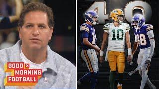 GMFB  Sam Darnold look like MVP QB - Peter Schrager on Vikings improve 4-0 with win over Packers