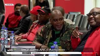 GNU  SACP slams ANC-DA coalition