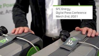 Digital Press Conference - New generation of EFOY Pro fuel cell