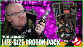 Spirit Halloweens life-size Ghostbusters Proton Pack  UNBOXING