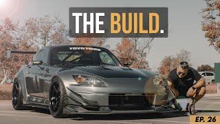 The Perfect Honda S2000   MOLDED WIDE-BODY CUSTOM PAINT JOB DONE UP ENGINE BAY AND MORE