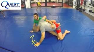 BJJ Technique - Escaping the Guillotine and Transitioning to Triangle from Half Guard - Firas Zahabi