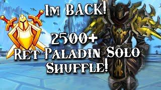 Owning the Casters Ret Paladin PvP 2500+ Solo Shuffle Live Commentary - Wow DF 10.2.7 S4