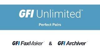 Perfect Pairs GFI FaxMaker & GFI Archiver