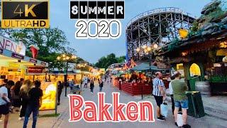 WORLD’S OLDEST AMUSEMENT PARK “BAKKEN” Dyrehavsbakken Copenhagen Denmark Attractions