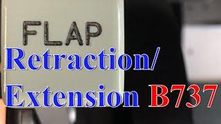 Flap RetractionExtension Schedule B737