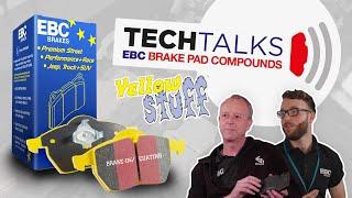 Yellowstuff Pads  Tech Talks – EBC Brakes Pad Compounds