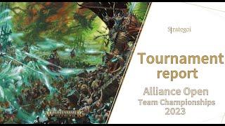 Tournament Report Alliance Open Team Championships 23