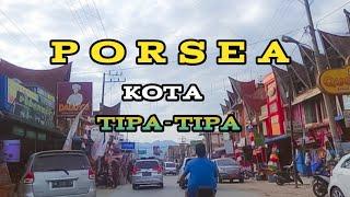 Motovlog Kota Kecamatan Porsea  Pasar senggol Onan Tombis