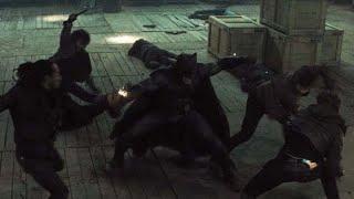 Batman Hand-to-Hand Combat Scene  Warehouse Scene  Batman vs Superman