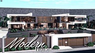 Bloxburg MODERN HOUSE Part2  Welcome to Bloxburg 900K House Build  TOCA blox