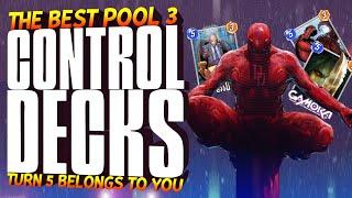 The BEST Control Decks to Reach Infinite FAST  COMPLETE Pool 3 Meta Deck Guide  Marvel Snap