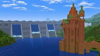 I Built a Functional Dam in Minecraft