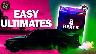 Fastest Way to Get Ultimate Parts in Need for Speed Heat with Methods to Lose Heat 5 Cops Solo