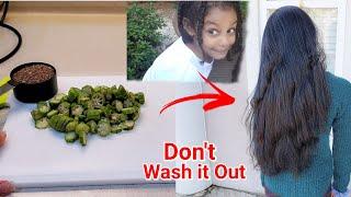 Flaxseed & Okra Gel DIY for Hair Shocking Results