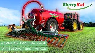 SlurryKat 7.5m Farmline Trailing Shoe with 2500G  11m³ Tanker