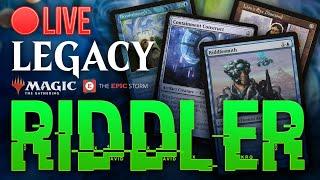 The Riddler Containment Construct Storm Legacy Combo Deck — Live Stream  Magic The Gathering MTG
