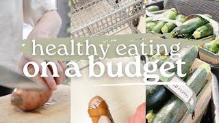 HEALTHY EATING ON A BUDGET  20 Money-Saving Grocery Shopping Hacks