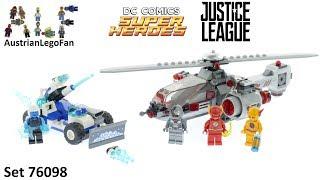 Lego Super Heroes 76098 Speed Force Freeze Pursuit - Lego Speed Build Review