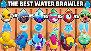 WHAT IS THE MOST POWERFUL WATER BRAWLER?   BRAWL STARS