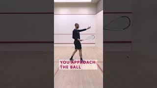 Forehand volley cross court nick #shorts