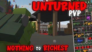 Unturned PvP - FROM NOTHING TO RICHEST Survival Series Ep. 1