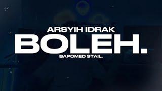 arsyih Idrak - BOLEH. official music video  DISKO TANAH 