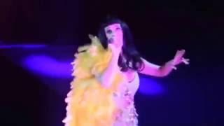 Katy Perry prise de possession démoniaque en plein concert