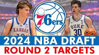 UPDATED Philadelphia 76ers Draft Targets Before Round 2 Of The 2024 NBA Draft  76ers Draft Rumors