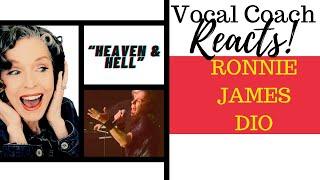 VOICE COACH REACTS  Heaven & Hell  RONNIE JAMES DIO