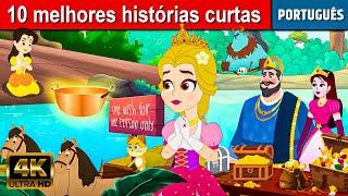 10 melhores histórias curtas - Historinha infantil  Contos de Fadas  Historinhas para dormir