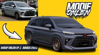 Modif Onlen - Avanza 2023 Simple Modification With Airsus & CE28 Rims  wadihtekgi  DigiMod