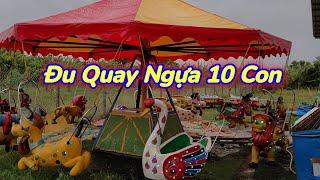 Thanh Lý Đu Quay Ngựa 10 Con Liquidation of Horse Ferris Wheel 10