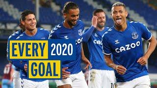 EVERY EVERTON GOAL IN 2020  ALL 59 STRIKES OF THE YEAR