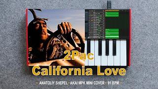 2Pac - California Love Akai MPK mini cover