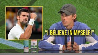 Alex De Minaur Against Djokovic its a 5050 Match - Wimbledon 2024