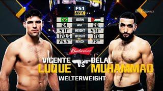 UFC 205 Luque vs. Muhammad 1 Full Fight Highlights