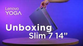 Unboxing the new Lenovo Yoga Slim 7 14.5 2023